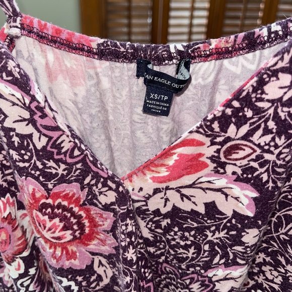 American Eagle Floral Romper - Picture 4 of 4